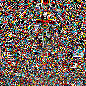 Tribal decorative design  - vector clip art