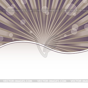 Abstract background template with sun baubles and - vector clip art