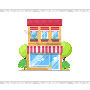 restaurant building clipart