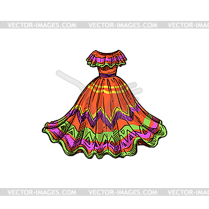 mexican gown