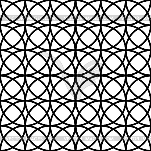 Mashrabiya arabesque arabic window pattern - vector image