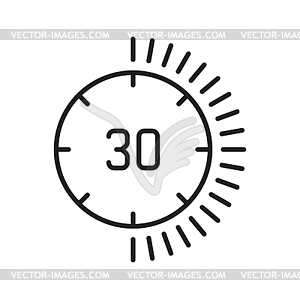 Stopwatch timer stop watch tracker icon - vector clipart