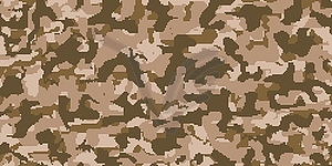 Пиксельный военный лесной камуфляж бесшовный узор - иллюстрация в векторном формате