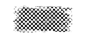Race finish checkered flag grunge background - vector clip art