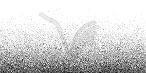 Noise grain background, dotwork pattern - vector image