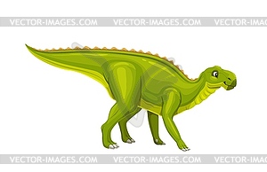 Maiasaura prehistoric dinosaur, Jurassic lizard - royalty-free vector image