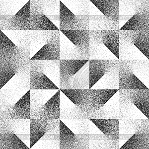 Noise grain texture stipple seamless pattern - vector clipart / vector image