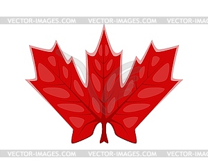 Autumn season font typeset marple leaf letter W - vector clipart / vector image