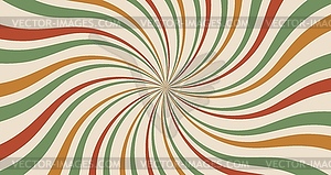 Retro sunlight ray background vintage burst layout - royalty-free vector image