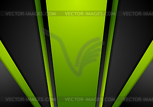 Яркий зеленый черный абстрактный фон - изображение векторного клипарта