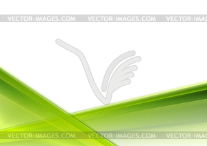 Bright green white gradient stripes abstraction - vector clipart