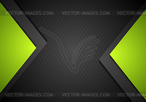 Dark contrast abstract corporate background - vector image