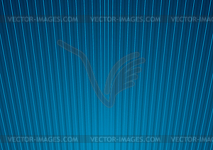 Bright blue corporate striped background - vector clipart / vector image