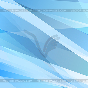 Abstract blue stripes background - vector image