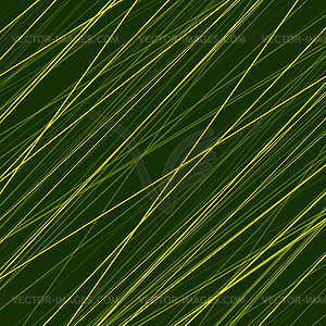 Abstract green neon lines background - vector image