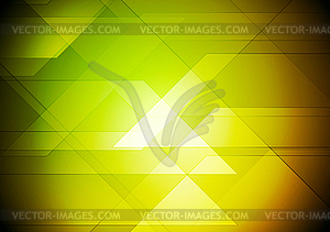 Colorful abstract tech geometric background - vector clipart