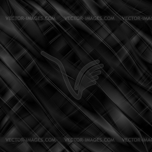 Abstract black smooth stripes background - vector clipart