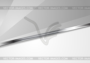 Abstract minimal corporate grey background - vector clip art