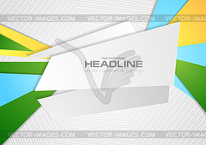 Abstract bright corporate background - vector image