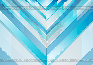Abstract blue corporate technology background - vector clipart