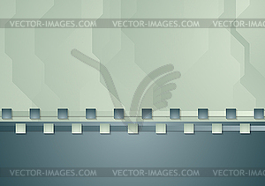 Abstract corporate technology background - vector image