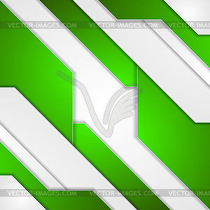 Абстрактный зеленый серый технический корпоративный фон - изображение в векторном формате