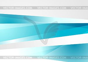 Abstract concept blue and white stripes background - color vector clipart