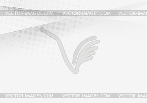 Light grey abstract minimal background - vector image