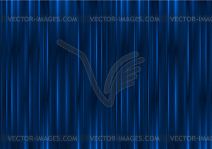 Dark blue glowing stripes abstract background - vector image