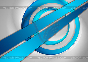 Concept abstract tech background - vector image