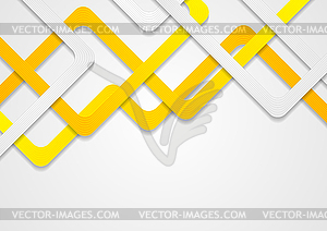 Abstract orange stripes corporate pattern design - vector EPS clipart