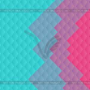 Бирюзовые и розовые абстрактные минималистичные квадраты - изображение векторного клипарта