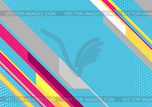 Bright abstract minimal corporate background - vector clipart