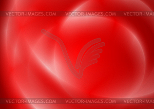 Bright red abstract shiny background - stock vector clipart