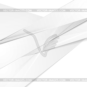 Light grey stripes abstract tech geometric - vector image