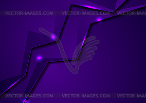 Светящийся неоновый абстрактный корпоративный материальный фон - клипарт в векторном виде