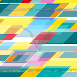 Красочный геометрический минималистичный технологичный абстрактный фон - векторизованное изображение