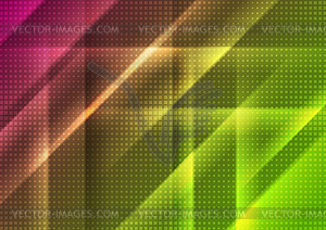 Abstract bright shiny geometric tech background - vector clip art