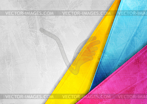 Корпоративный красочный фон в стиле гранж-тек - изображение в векторном формате