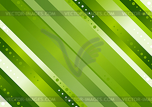 Green stripes abstract tech background - vector clipart