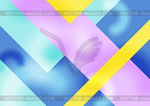 Abstract geometric minimal pastel background - vector clipart