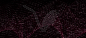 Dark abstract technology futuristic background - vector clip art