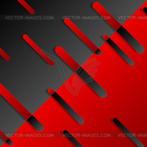 Dark abstract tech minimal geometric background - vector EPS clipart
