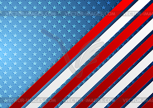 Цвета США абстрактный яркий корпоративный фон - изображение в векторном виде