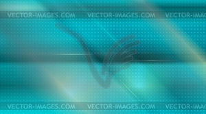 Cyan shiny glowing smooth stripes abstract - vector image