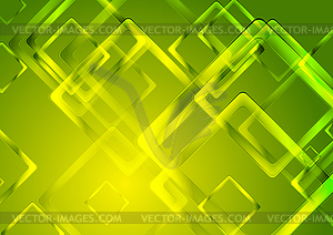 Зелено-желтый геометрический фон с глянцевым - клипарт в формате EPS