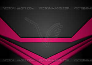 Abstract corporate purple black background - vector clipart