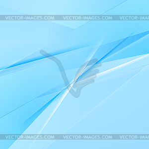 Abstract light blue shiny stripes modern background - vector clipart / vector image
