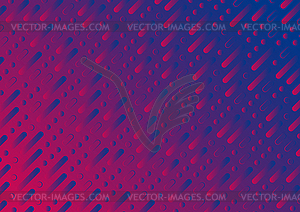 Blue purple retro geometric minimal abstract - color vector clipart