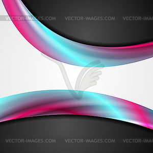 Abstract black grey corporate background with - vector clip art